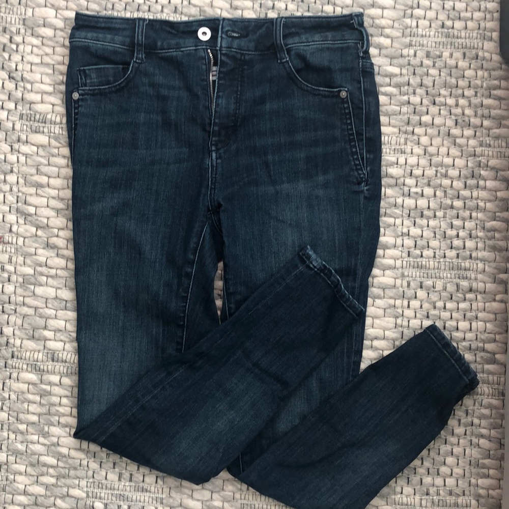 High-Rise Denim Legging